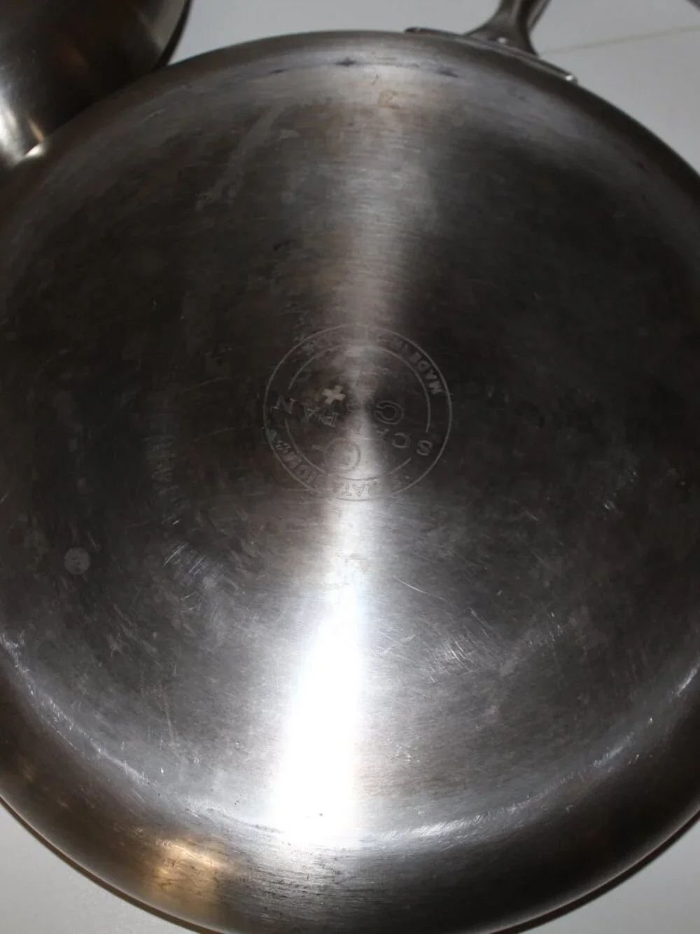 Scanpan CS+ Stainless Steel Starter Frypan 4 Piece Set Nonstick Stratanium + Lot